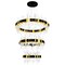 Cwi Lighting Aya LED Integrated Pearl Black Chandelier 1592P32-3-612 - alternate 6